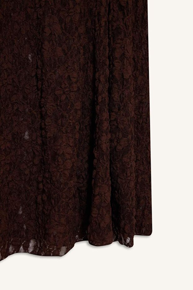 A Form Yüksek Bel Dantel Maxi Etek F7820AX25AU - 8