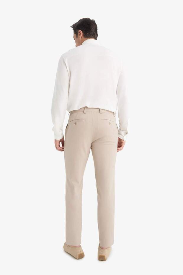 Tailored Fit Straight Leg All-Way Stretch Soft Trousers with Key Pocket C7508Ax25Au - 6