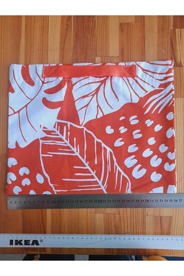 حقيبة قماش منقوشة - 4