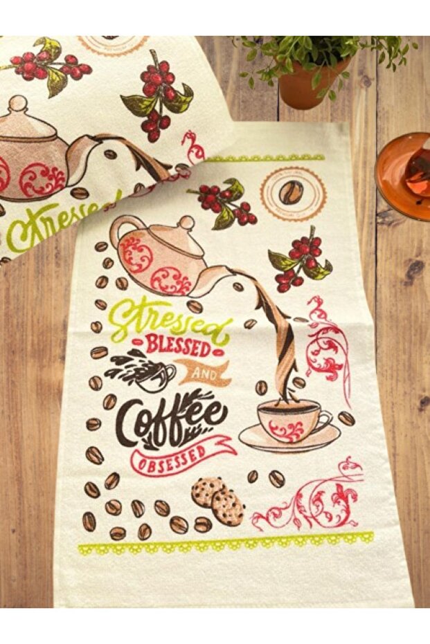 منشفة منقوشة - 2