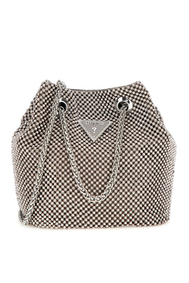 15X15X10 cm Silver Women's Crossbody Bag Hwry9350750-Sil