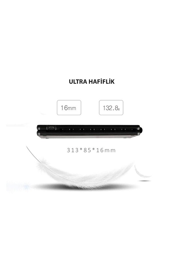 Bluetooth Katlanabilir Klavye Telefon Tablet Pc Uyumlu - 8