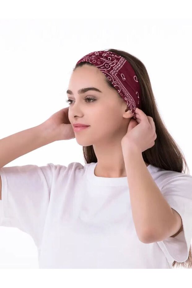 - باندانا منقوشة - 1