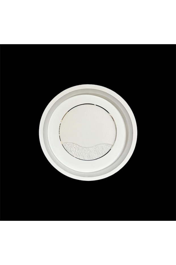 Lucent Modern Plafonyer Avize Dalga Desenli Yuvarlak Tavana Sıfır - 6