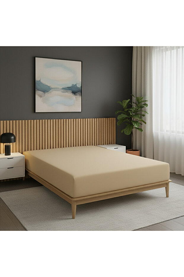 | Elastic Bed Sheet | Single Jersey - 1