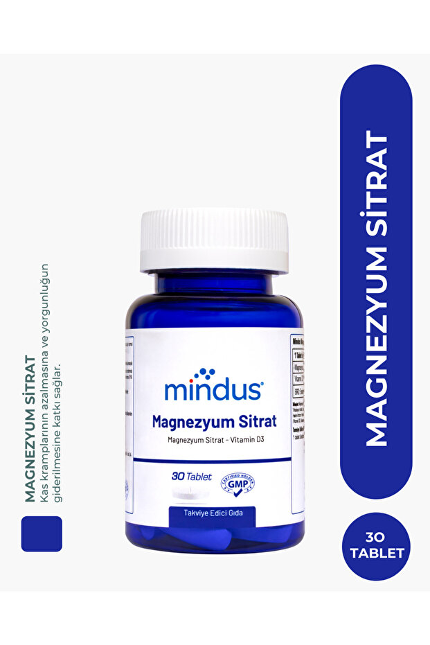Magnezyum Sitrat 30 Tablet - 3