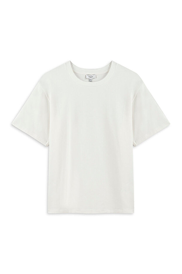 BİSİKLET YAKA BASIC T-SHIRT - 3