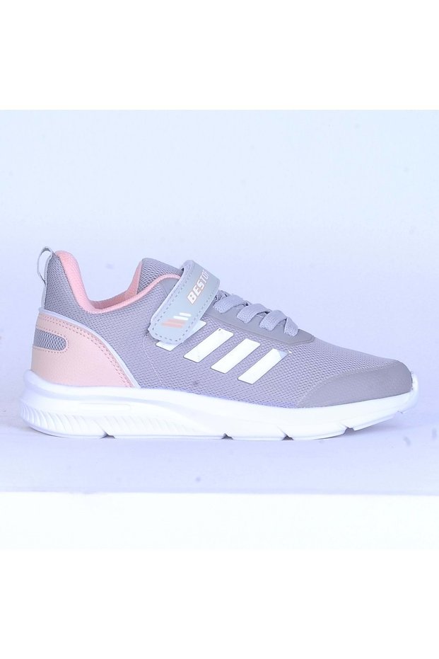 Fashion Shoes B-074 Smoked-Pink Girls' Sports Shoes
