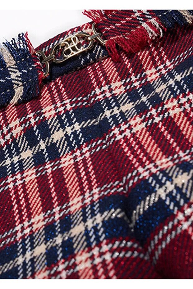 Abel Lula Kız Çocuk Ekose Şort 5712 - 5