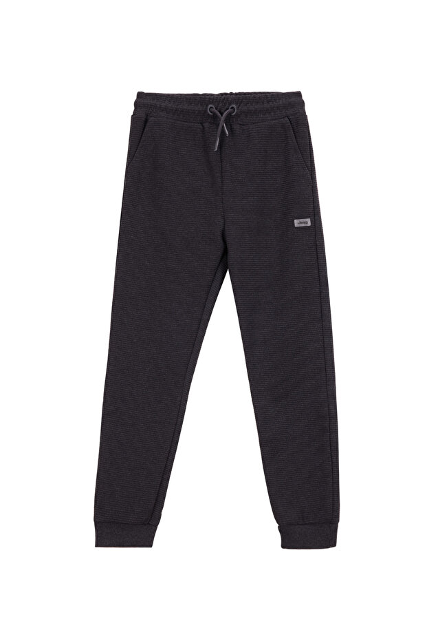 Normal Paça Antrasit Melanj Erkek Çocuk Eşofman Altı J4WB-EA7709 - 1