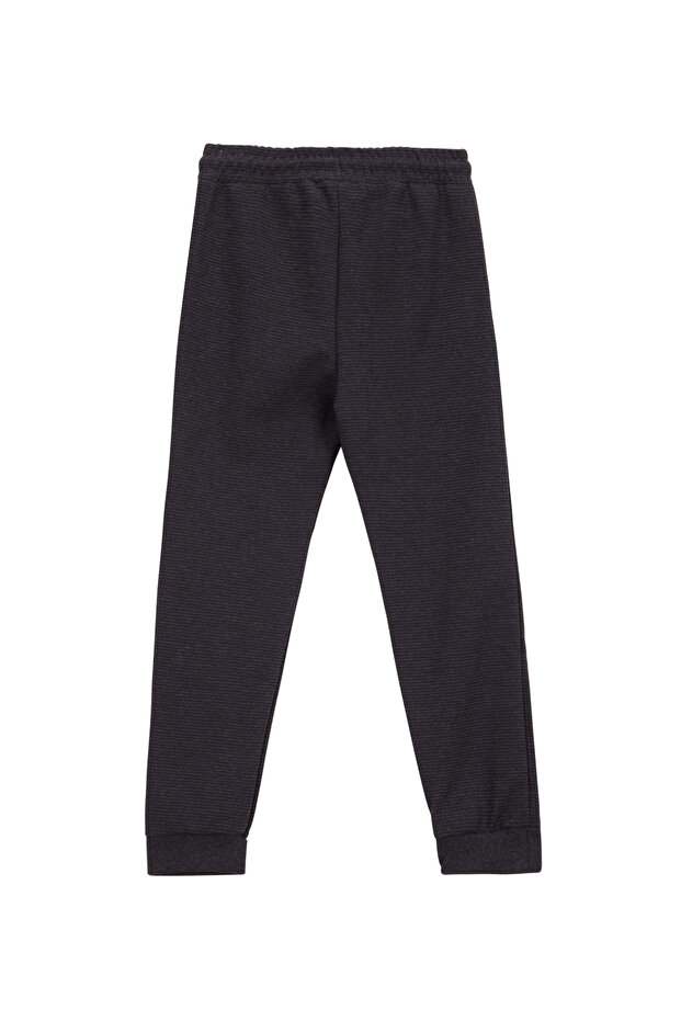 Normal Paça Antrasit Melanj Erkek Çocuk Eşofman Altı J4WB-EA7709 - 2