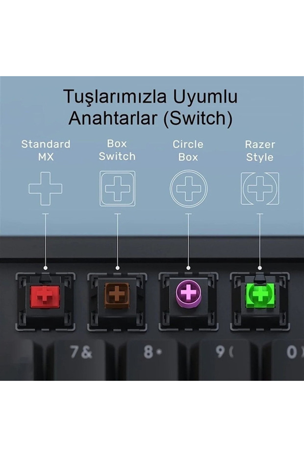 (2 ADET) Ducky Keycap – Sevimli Sarı Ördek Klavye Tuşu Dekoratif Tuş – Mekanik Klavye Uyumlu - 4