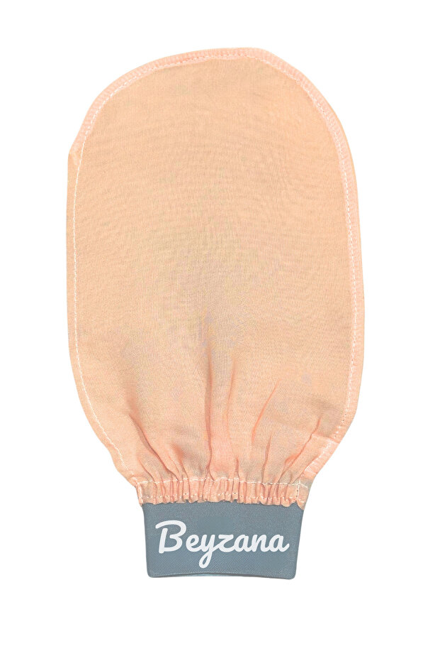 Yavruağzı Elastic Bath Shower Pouch Exfoliating Gloves 100% Flush Silk for Sensitive Skin
