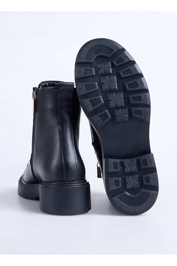 Siyah Kadın Deri Bot D-DALY - 4