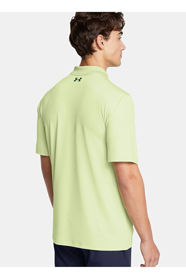 Düz Yeşil Erkek Polo T-Shirt 1377374-383 UA Matchplay Polo - 2