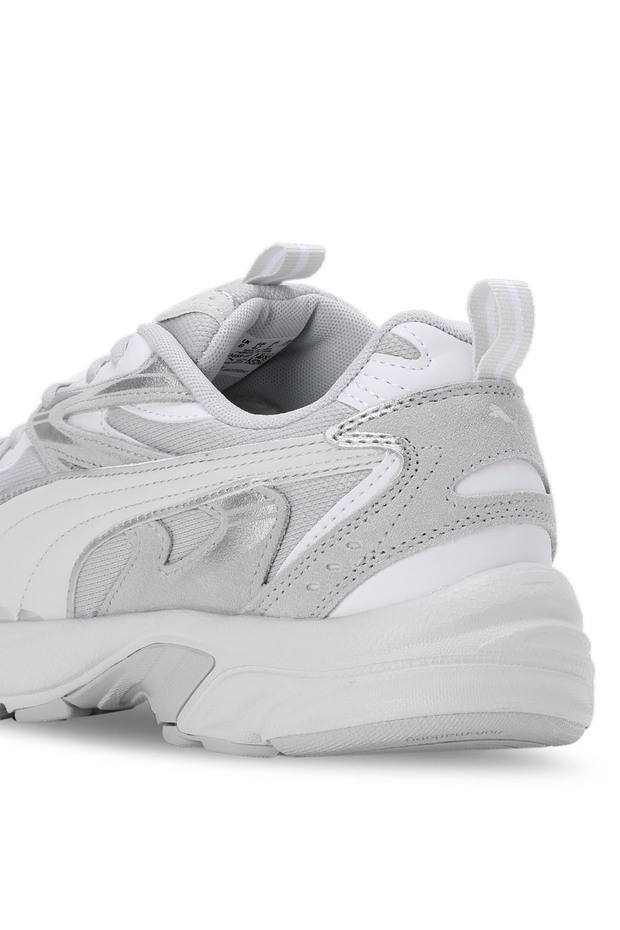 Milenio Tech Suede Erkek Beyaz Sneaker Ayakkabı 39348902 - 6