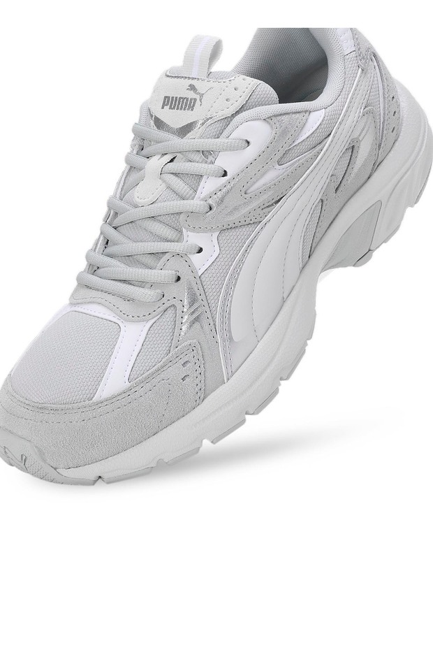 Milenio Tech Suede Erkek Beyaz Sneaker Ayakkabı 39348902 - 5