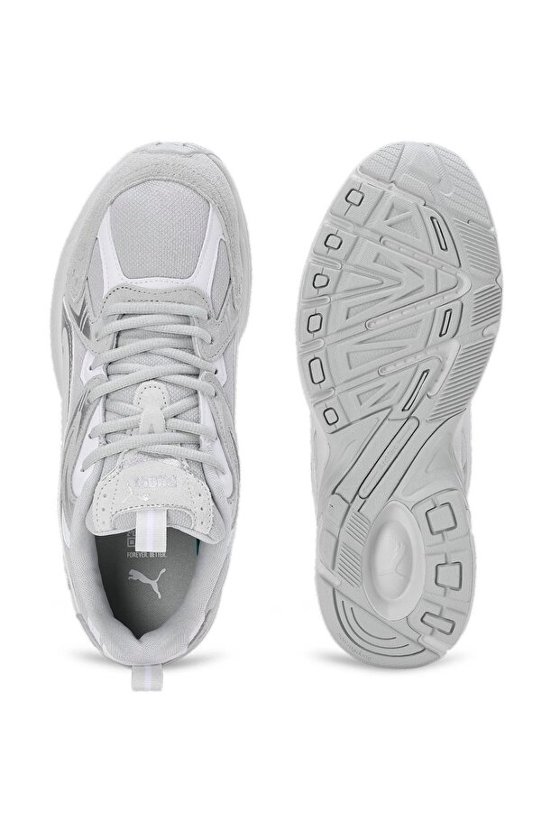 Milenio Tech Suede Erkek Beyaz Sneaker Ayakkabı 39348902 - 4