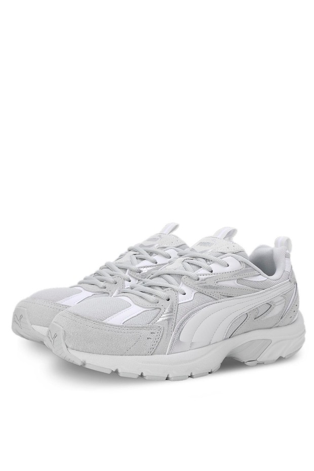 Milenio Tech Suede Erkek Beyaz Sneaker Ayakkabı 39348902 - 3