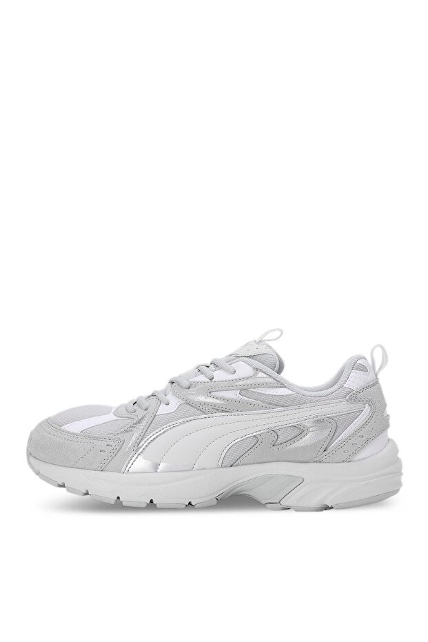 Milenio Tech Suede Erkek Beyaz Sneaker Ayakkabı 39348902 - 2