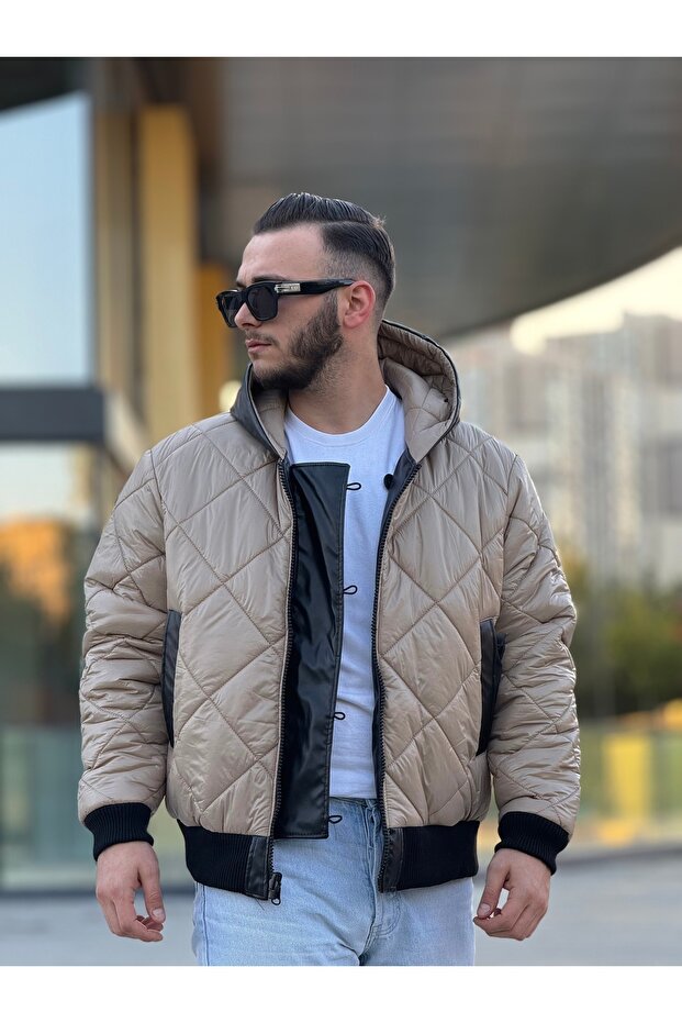 معطف رجالي قابل للنفخ من الجانبين - 3