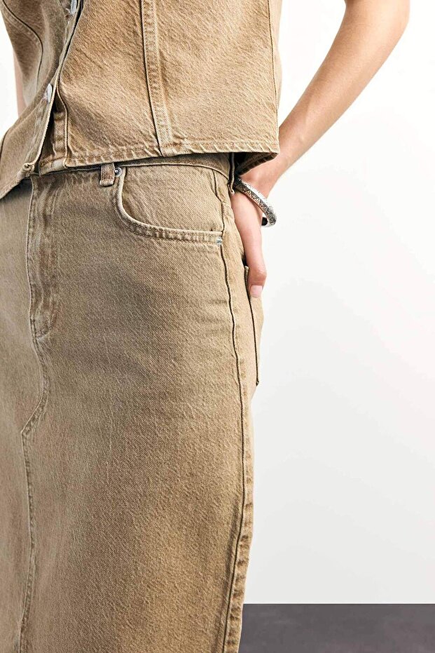 Long Fit Midi Jean Etek F9560AX25SM - 5