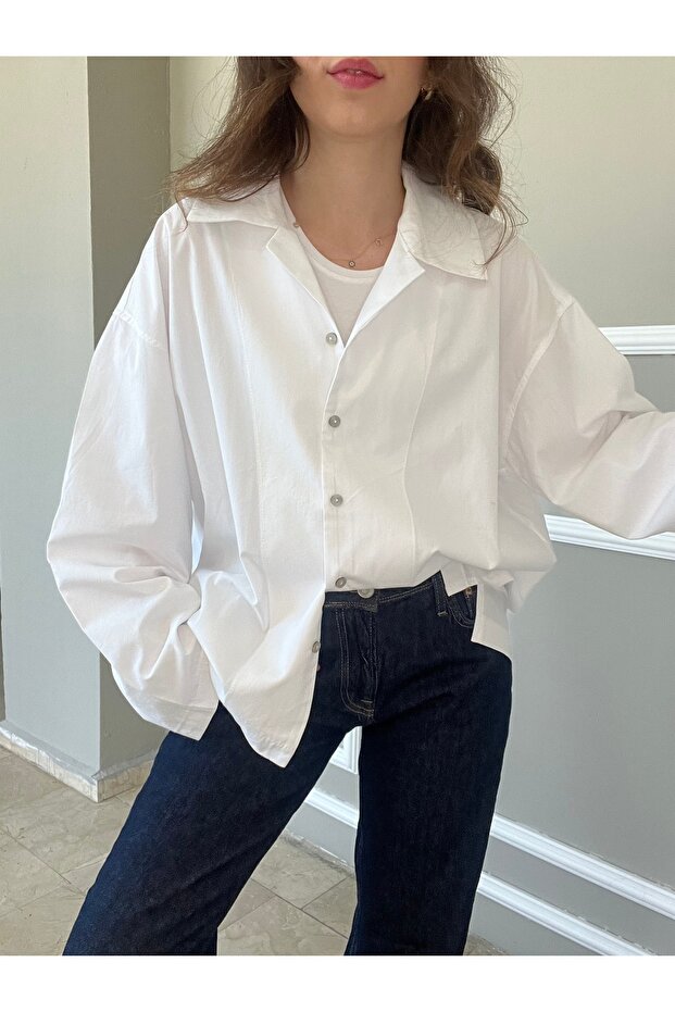 Oversize gömlek - 4