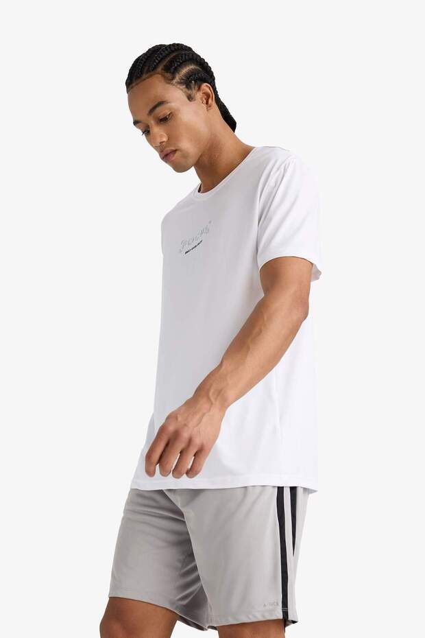 DeFactoFit Standart Fit Sporcu Kısa Paça Cepli Şort E7519AX25AU - 3