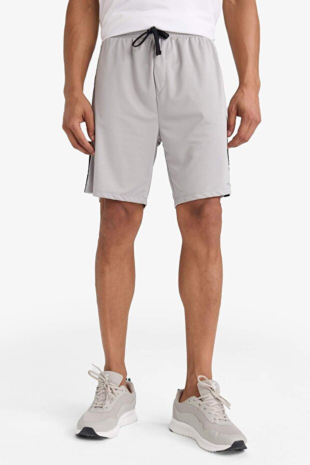 DeFactoFit Standart Fit Sporcu Kısa Paça Cepli Şort E7519AX25AU - 4