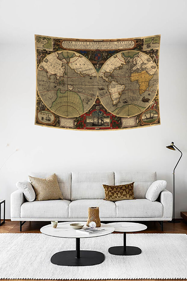 جدارية منقوشة بخريطة الاكتشافات القديمة - 5