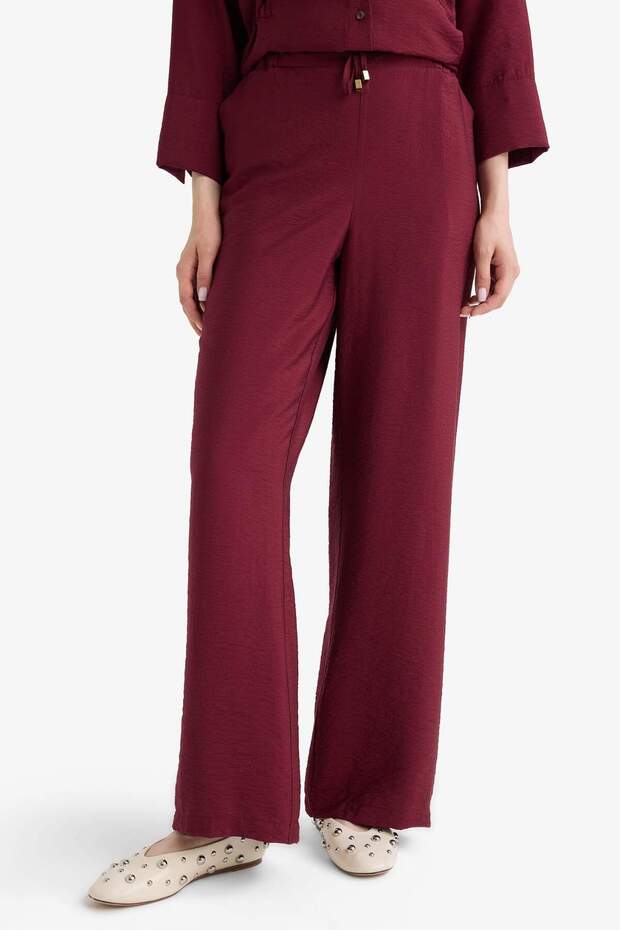 Regular Fit Cep Detaylı Düz Paça Pantolon F5803AX25AU - 5