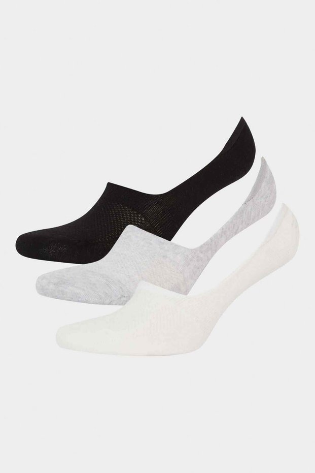Women's 3-Pack Cotton Ballerina Socks F5423Axns