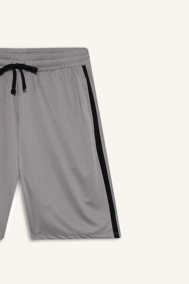 DeFactoFit Standart Fit Sporcu Kısa Paça Cepli Şort E7519AX25AU - 8