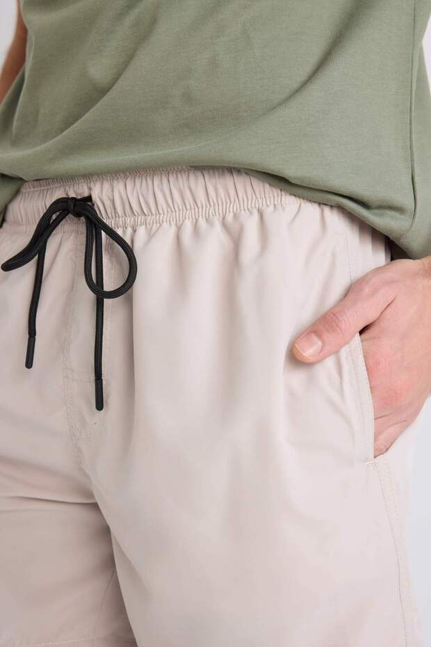 Regular Fit Kısa Boy Yumuşak Tuşeli Deniz Şortu E0993AX25HS - 5