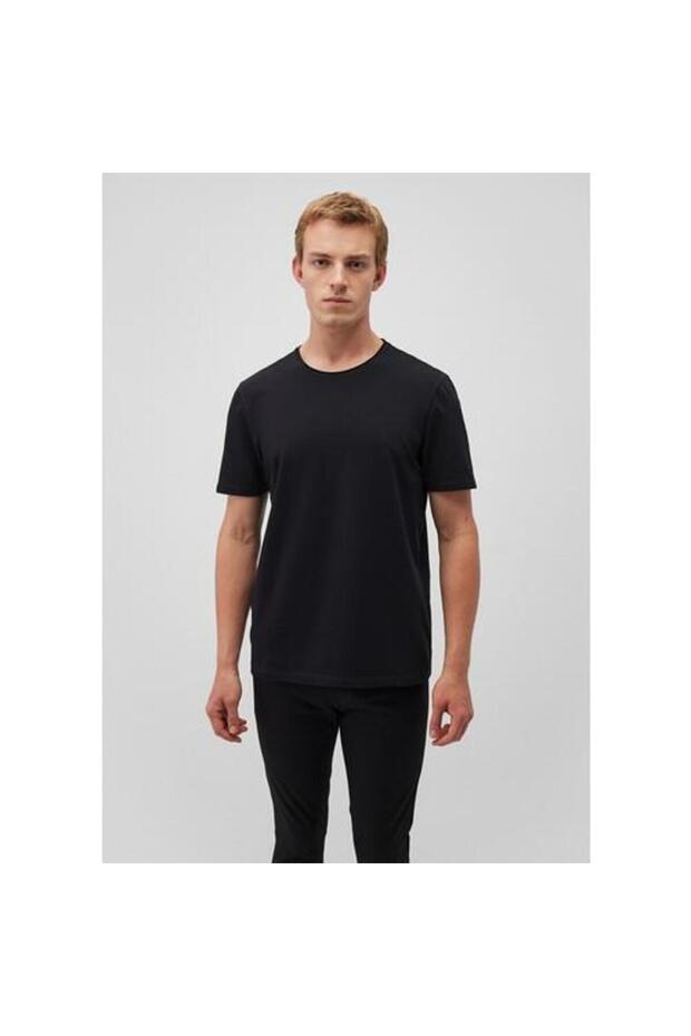 Siyah Basic Tişört - 1