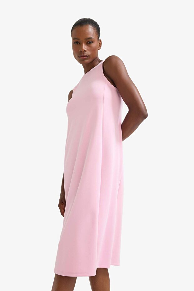 Rochie midi modală fără mâneci DeFactoFit cu decolteu rotund F6186AX25SM - 5