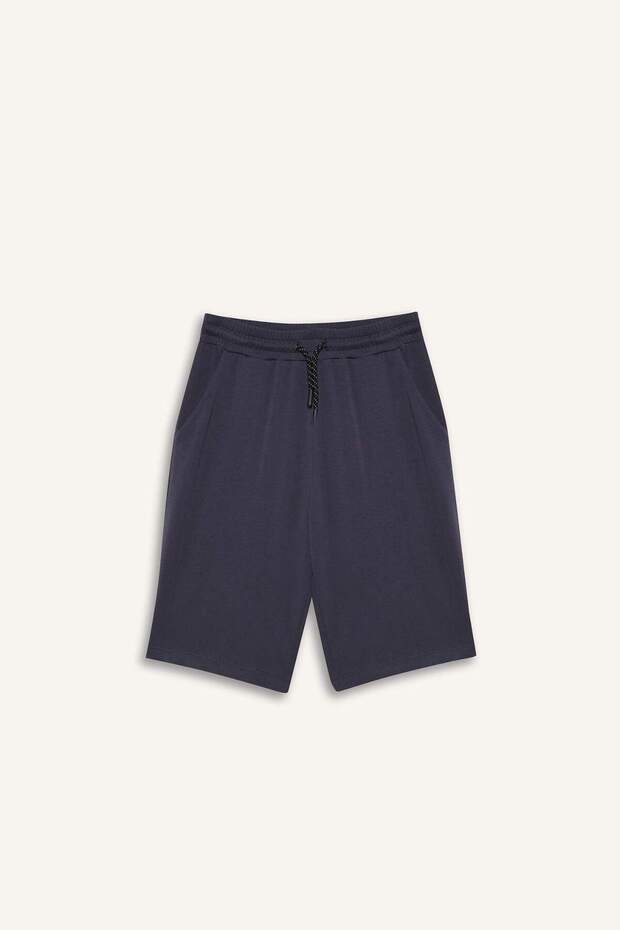 Boy's Elastic Waist Shorts E0161A825Sm - 8