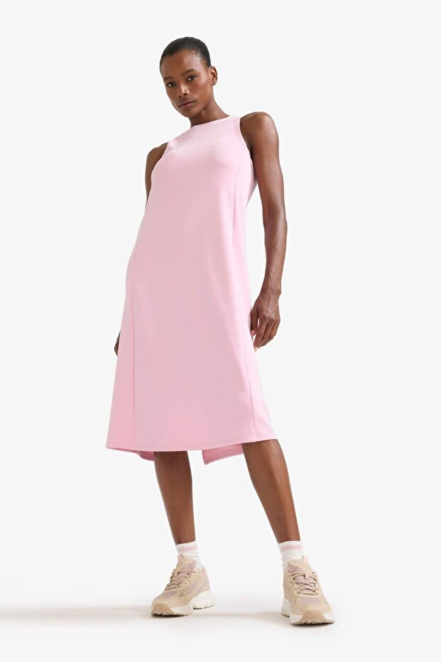Rochie midi modală fără mâneci DeFactoFit cu decolteu rotund F6186AX25SM - 1