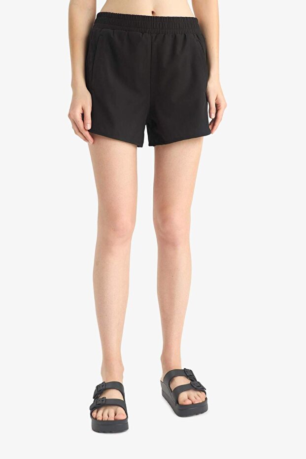 Regular Fit Deniz Şortu-Fall in Love E3857AX25SM - 4