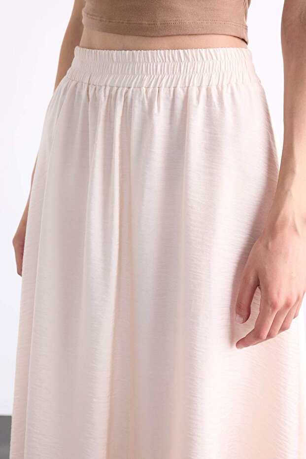 Beli Lastikli Midi Etek F7448AX25SM - 6