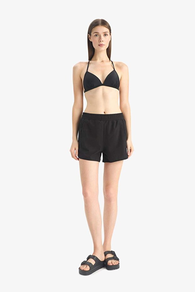 Regular Fit Deniz Şortu-Fall in Love E3857AX25SM - 1