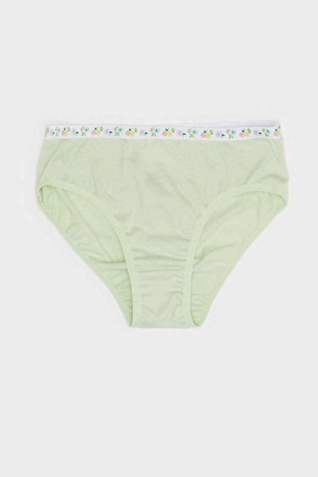 Kız Çocuk Desenli 3'lü Slip Külot E7074A825SP - 2