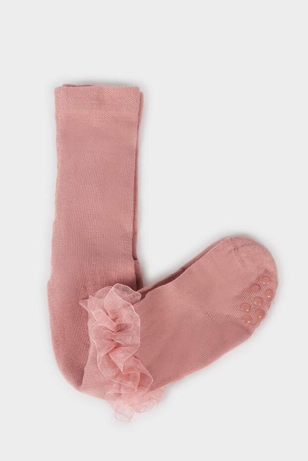 Baby Girl Anti-Slip Sole Cotton Pantyhose E7610A5Ns
