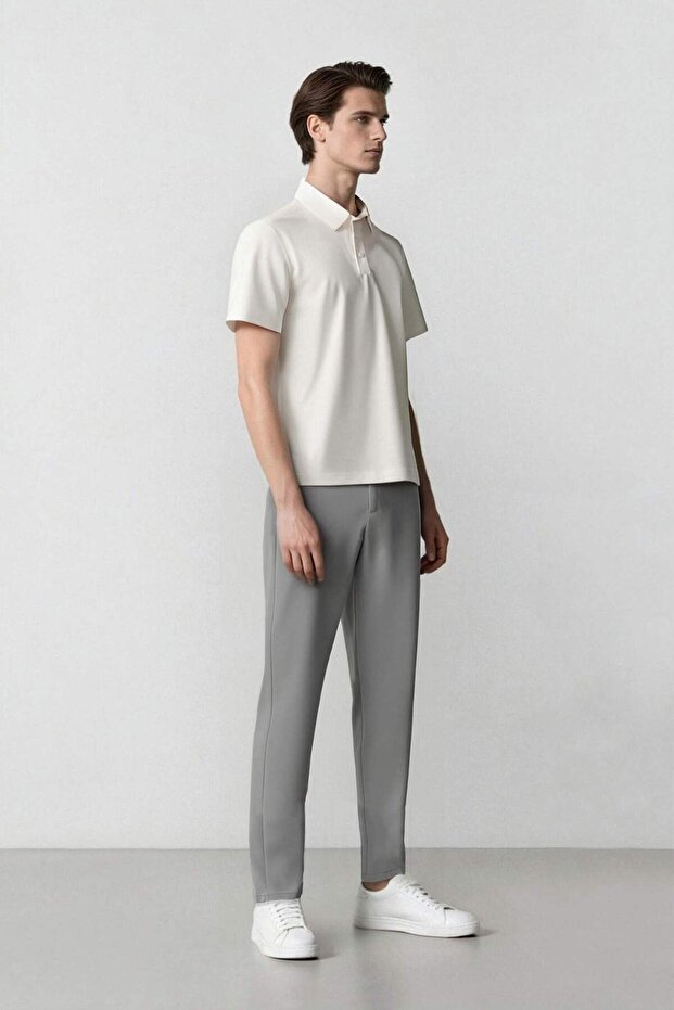 DeFactoFit Slim Fit Dar Kesim Standart Paça Esnek Multifonksiyonel Dokuma Sporcu Pantolon D9247AX25S - 3