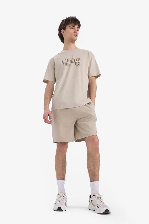 Beli Bağcıklı Dar Paça Şort E5843AX25SM - 1