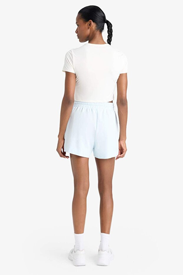 DeFactoFit Standart Fit Sporcu Kısa Paça Basic Düz Kırmızı Şort Z6696AZ25SM - 6