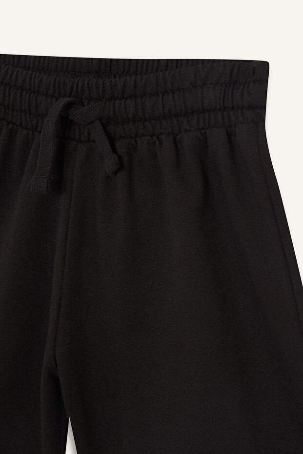 Kız Çocuk Relax Fit Beli Lastikli Basic Düz Şort D9058A825HS - 8