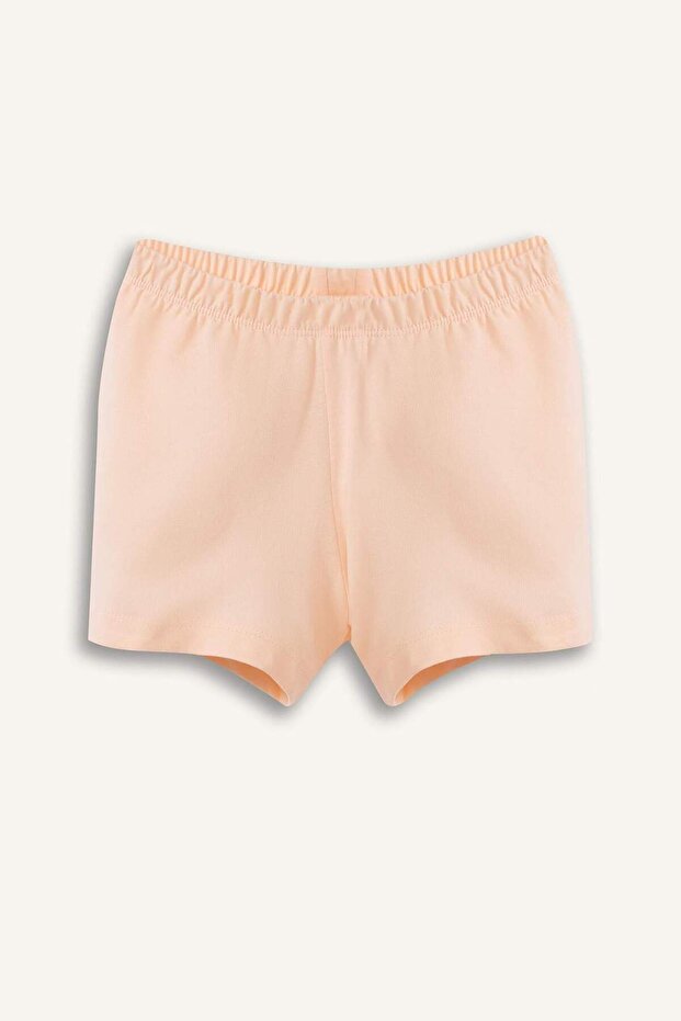 Erkek Bebek 2'li Pijama Takımı Kısa Kollu Penye Tişort Beli Lastikli Şort E4778A525SM - 6