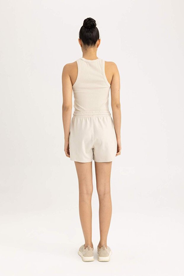 DeFactoFit Standart Fit Sporcu Kısa Paça Basic Düz Kırmızı Şort Z6696AZ25SM - 6