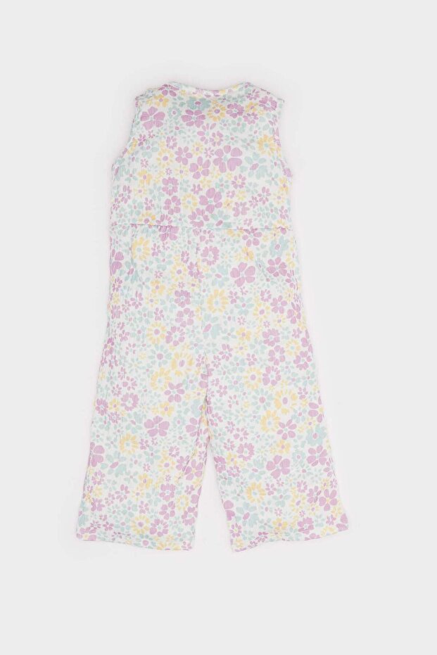 Kız Bebek Çiçekli Tulum E8758A525SM - 3